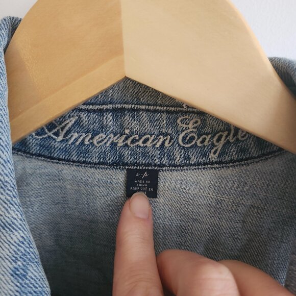 American eagle - sm jean vest - Picture 2 of 3